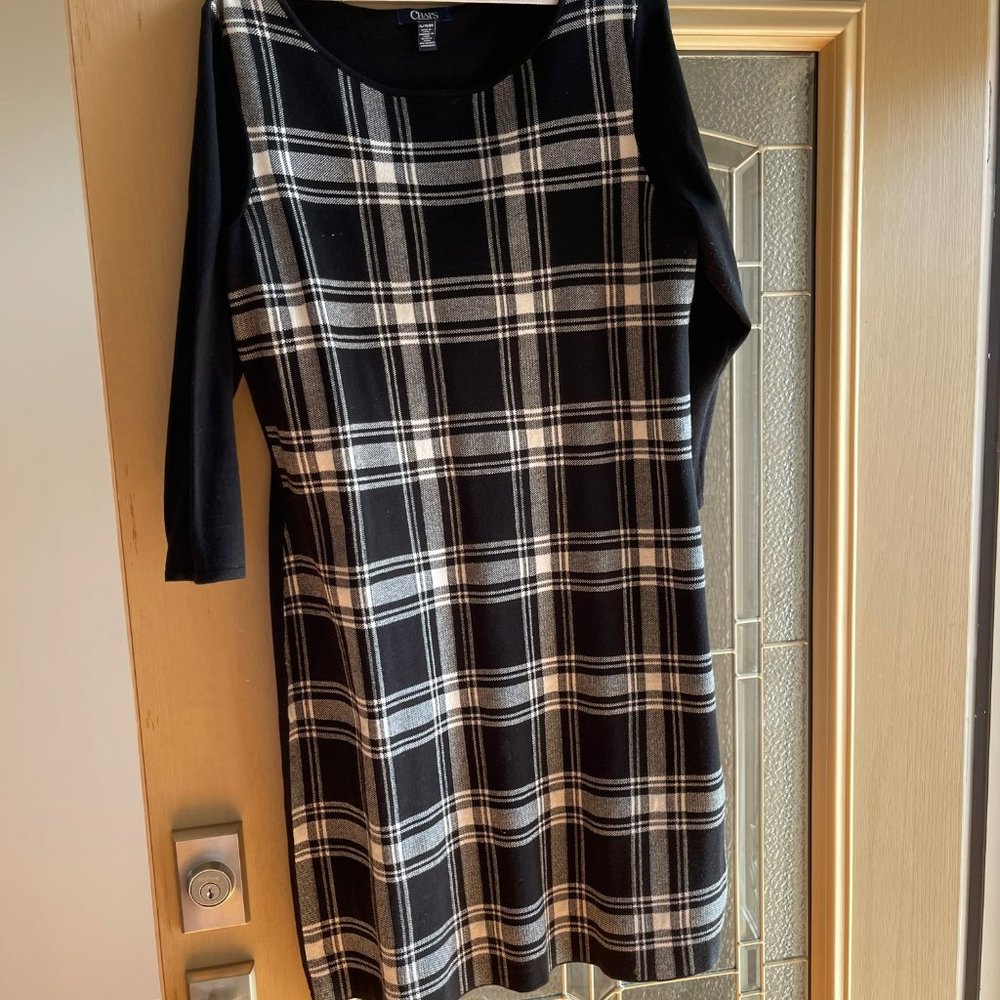 Dress (Black/White)